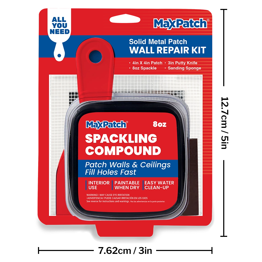 dpw_products_maxpatch_product_4_pc_repair_kit_dimensions MaxPatch 4 piece wall repair kit dimensions