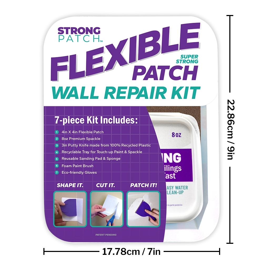 dpw_products_strongpatch_product_7_pc_repair_kit_dimensions StrongPatch 7 piece flexible patch repair kit dimensions